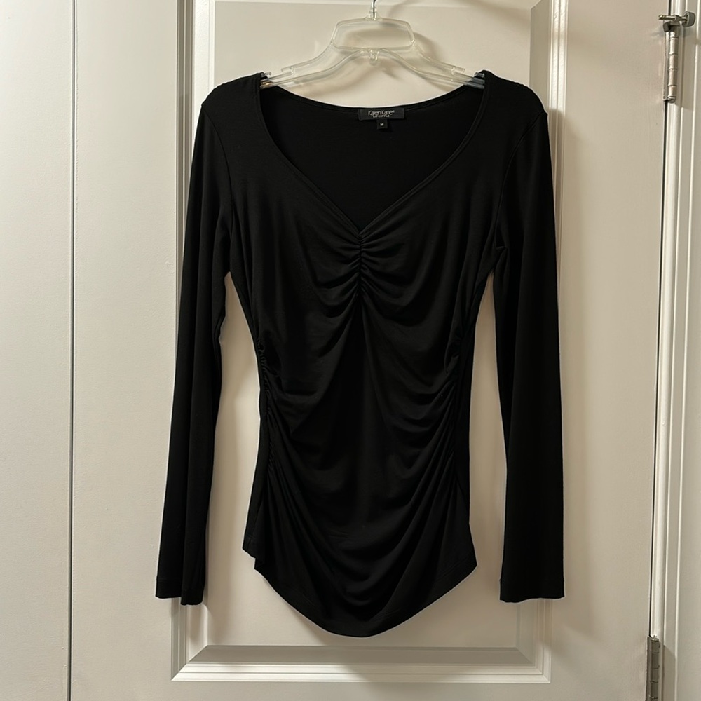 Karen Kane ruched top